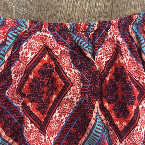 Wrangler off the shoulder Aztec print - Picture 10 of 11